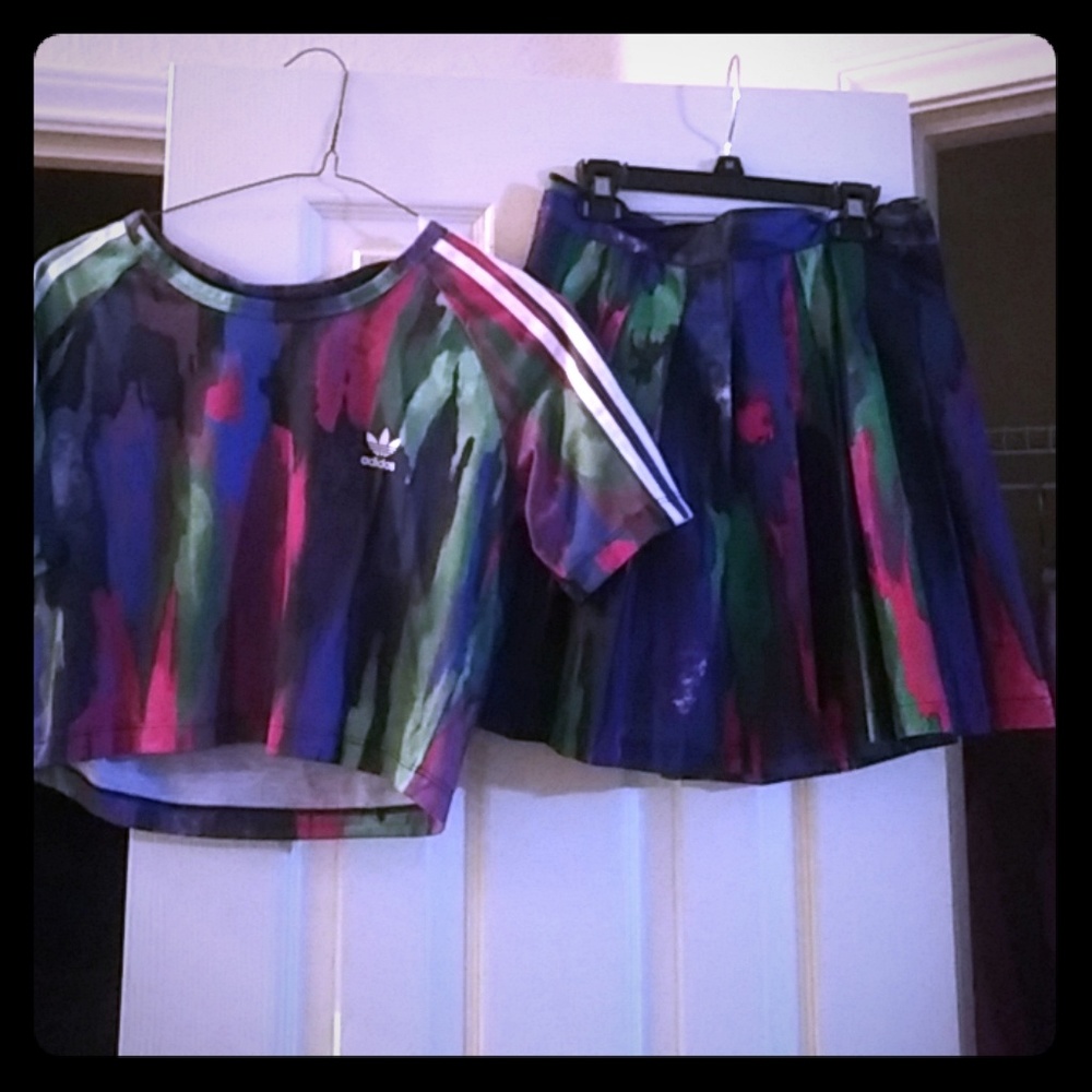 Tennis skirt n top
